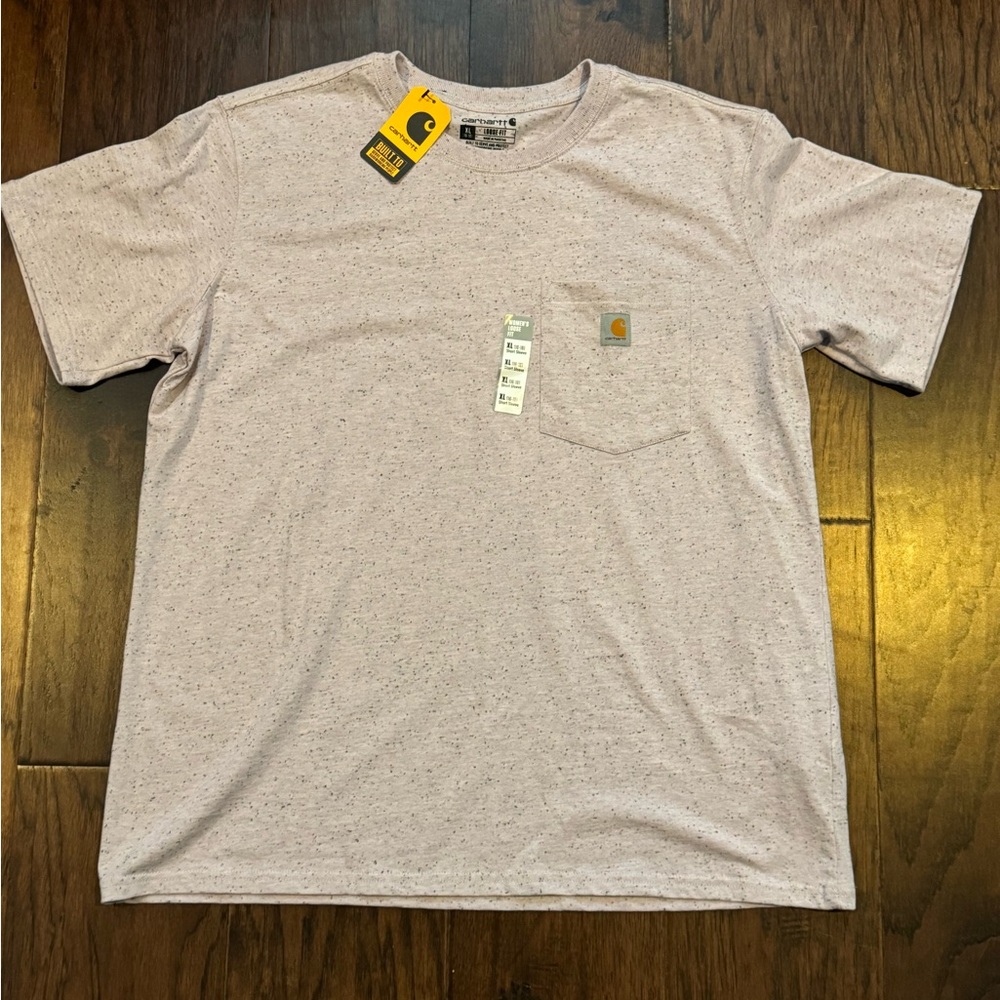 NWT Carhartt Loose Fit Heavyweight Short Sleeve Pocket Tshirt Women’s XL 16-18